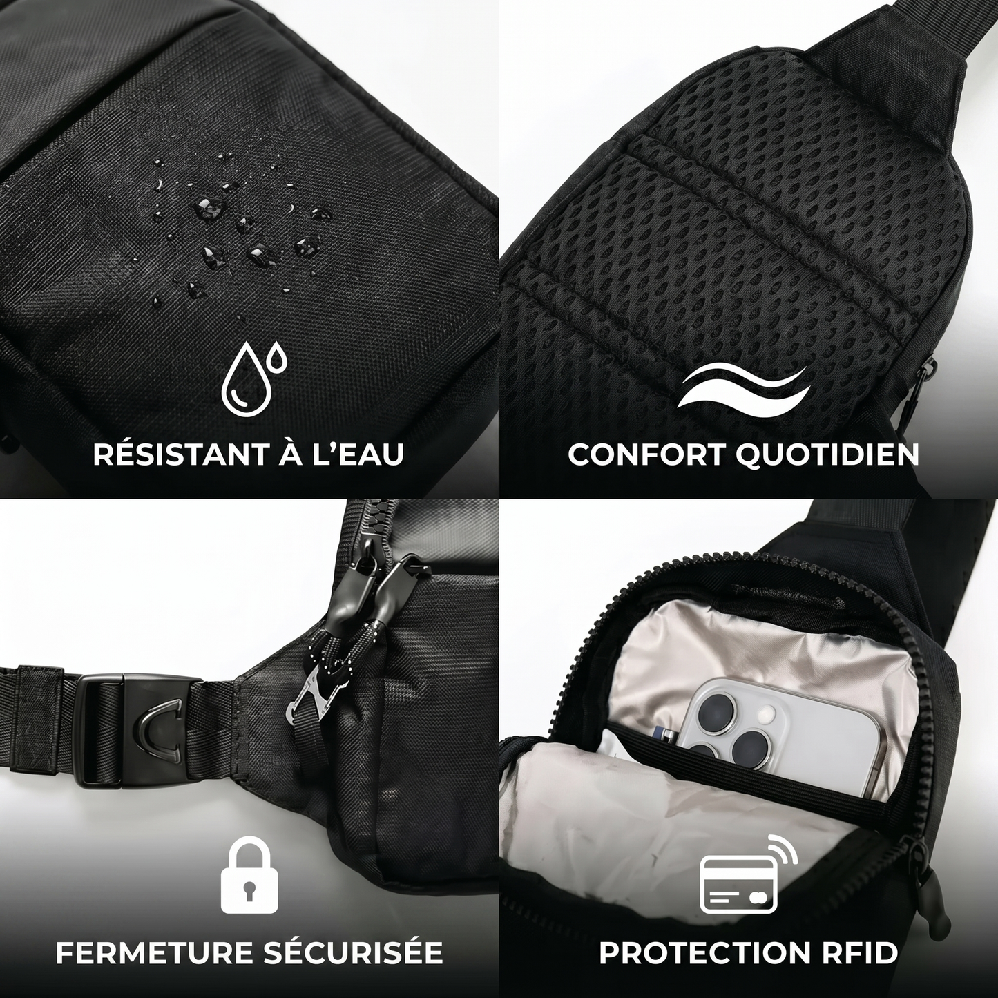 Sacoche Panov – Sécurité & confort
