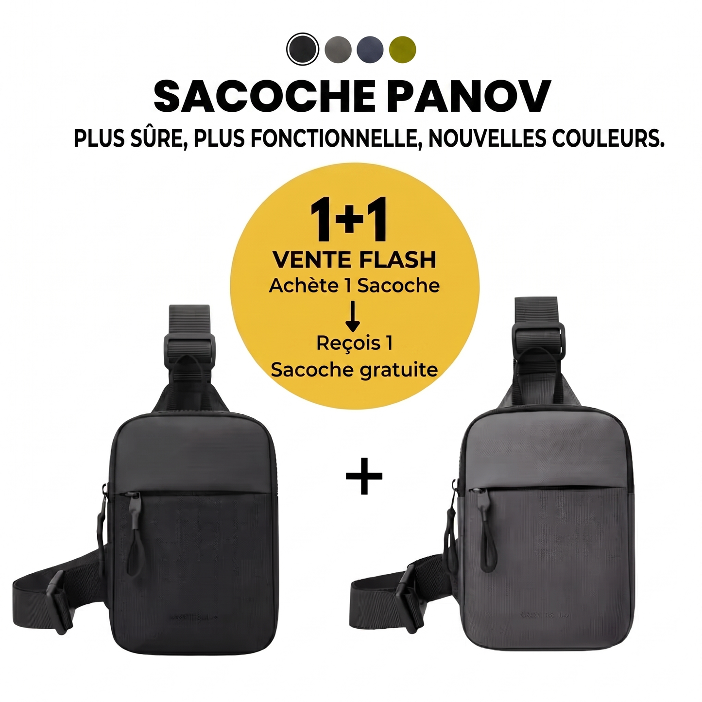 Sacoche Panov – Sécurité & confort